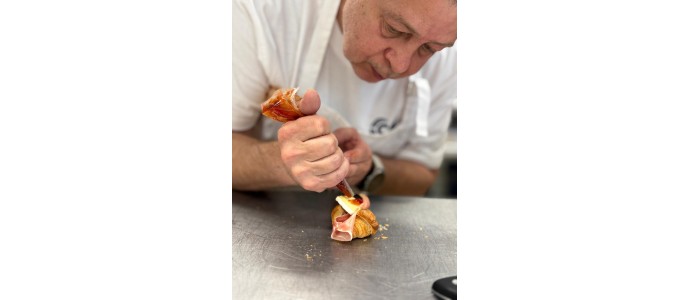 Demostración colectiva de bollería salada y pastelería innovadora